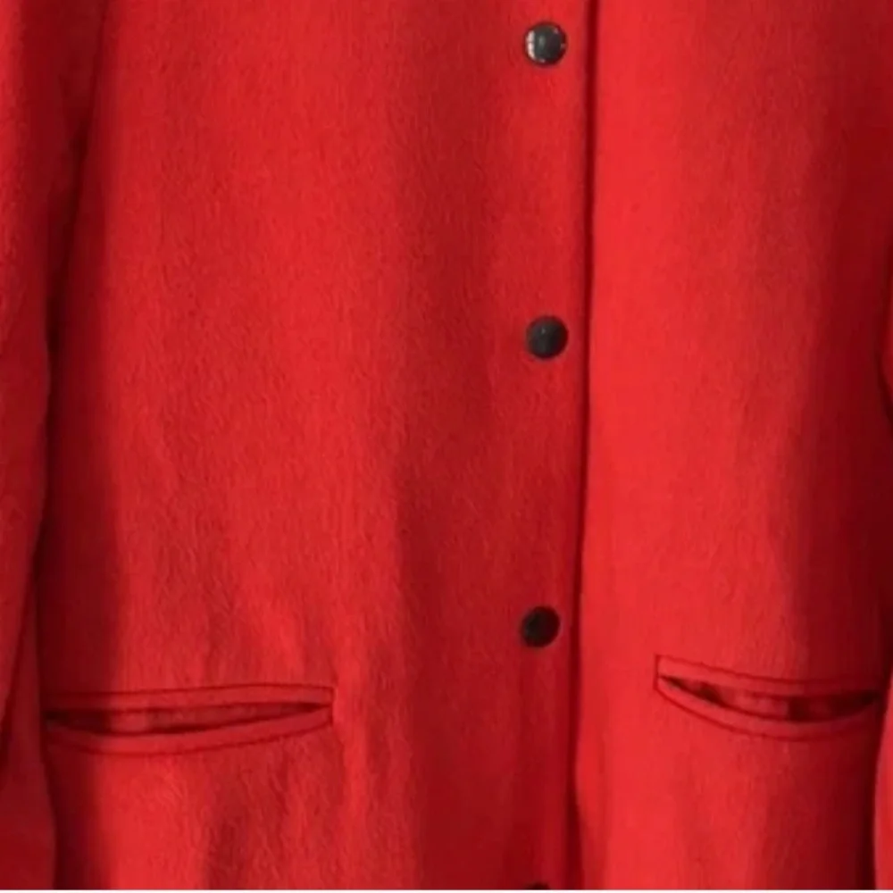 NWT Anthropologie dRA long wool coat with puff sleeves bohemian - Picture 6 of 7